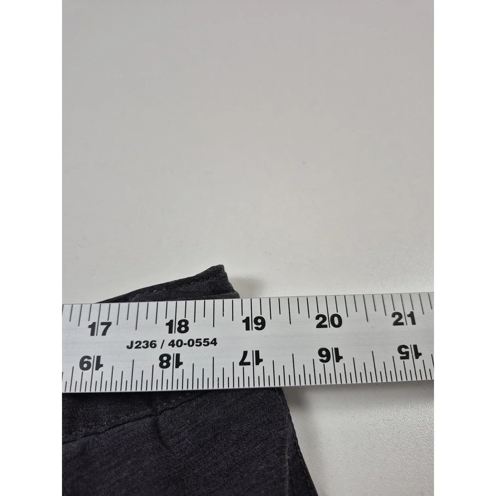Faherty All Day Shorts Mens 38 Gray Chino Performance Drawstring Stretch Casual